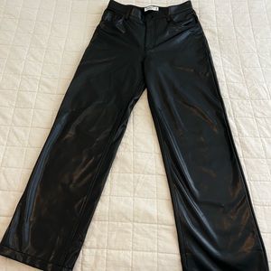 Abercrombie vegan leather pants